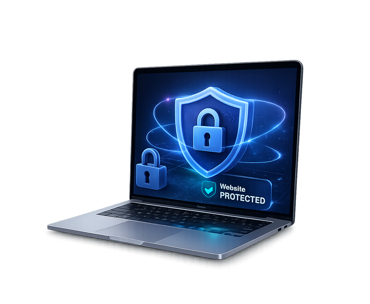 Advanced website security dashboard interface